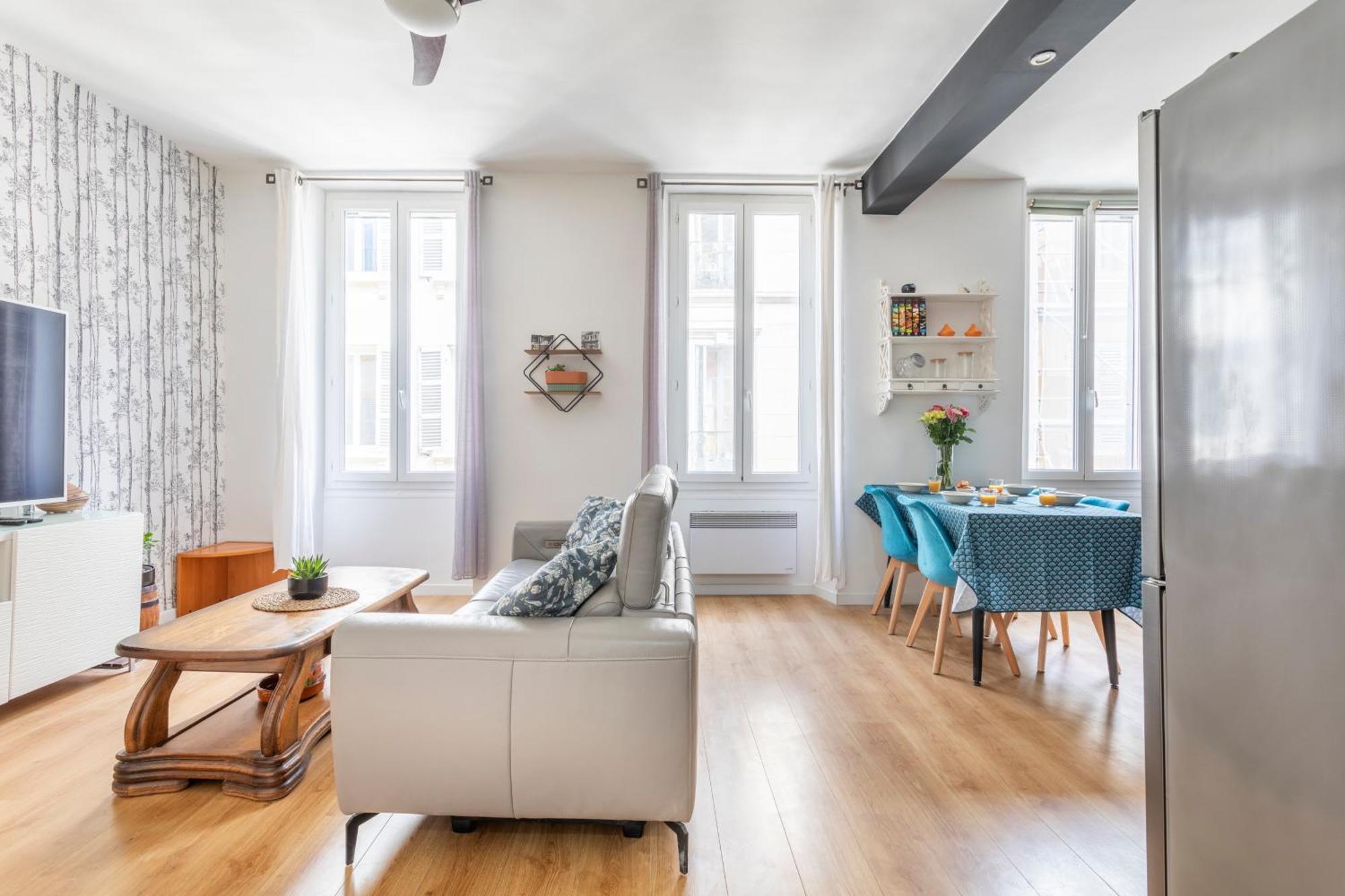 Appartamento T3 Cosy A Marseille, Proche Vieux-Port Et Gare Esterno foto