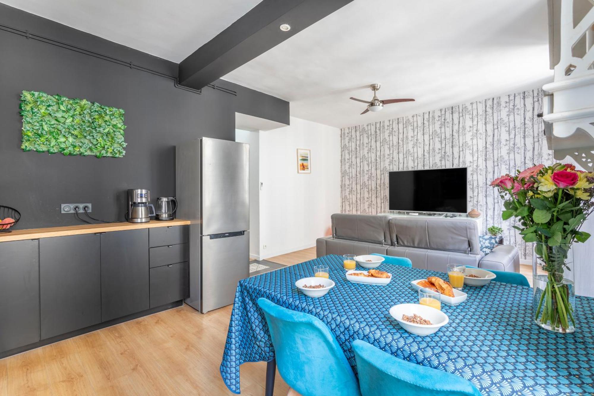 Appartamento T3 Cosy A Marseille, Proche Vieux-Port Et Gare Esterno foto
